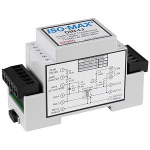 Main product image for Jensen Iso-Max DIN-LI Single Channel DIN Rail Line 246-0132